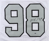 Maxx Crosby Signed Las Vegas Raiders Jersey (OK Authentics) 2019 4th Round Pick