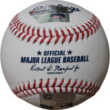 Oneil Cruz Autographed/Signed Pittsburgh Pirates OML Baseball FAN 46915