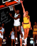 TOM SATCH SANDERS AUTOGRAPHED 8X10 PHOTO CELTICS 8X WORLD CHAMPS MCS HOLO 209009