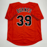 Autographed/Signed Corbin Burnes Baltimore Orange Jersey Beckett BAS COA