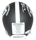 Daron Payne Signed Alabama Crimson Tide National Champs Mini Helmet JSA 24080