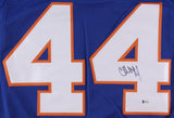 Calvin de Haan Signed Islanders Jersey (Beckett COA)12th Overall Pick 2009 Draft