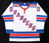 Chris Kreider Signed New York Rangers Jersey (Beckett) 2xNHL All Star Left Wing