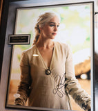 Game of Thrones signed 8x10 photo Emilia Clarke and Kit Harington (JSA) + 10more