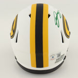 Quay Walker Signed Green Bay Packers Eclipse Alternate Spd Mini Helmet (Beckett)