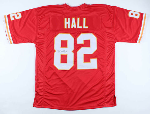 Dante Hall Signed Kansas City Chiefs Jersey (JSA Hologram) 2xPro Bowl Receiver