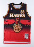 Dikembe Mutombo Signed Atlanta Hawks Jersey (PSA COA) 8xNBA All Star Center