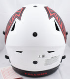 Michael Vick Autographed Falcons F/S Lunar Speed Flex Helmet- Beckett W Hologram