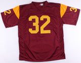 OJ Simpson, Marcus Allen, White, & Garrett Signed USC Jersey Heisman R.B Winners