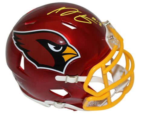 AJ Green Autographed/Signed Arizona Cardinals Flash Mini Helmet Beckett 34879