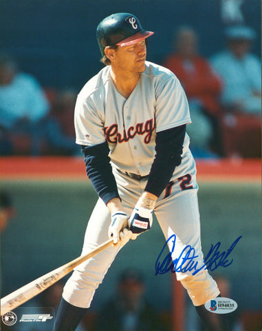 White Sox Calton Fisk Authentic Signed 8x10 Photo Autographed BAS #H94035