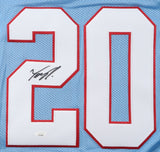 Tony Pollard Signed Tennessee Titans Jersey (JSA COA) Ex Memphis Tiger R.B.