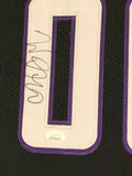 FRAMED SACRAMENTO KINGS WILLIE CAULEY-STEIN AUTOGRAPHED SIGNED JERSEY JSA COA