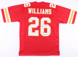 Damien Williams Signed K C Chiefs Jersey Inscribed "SB LIV Champs" (Beckett COA)