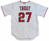 Mike Trout Autographed Los Angeles Nike Baseball Jersey MLB Authenticated COA