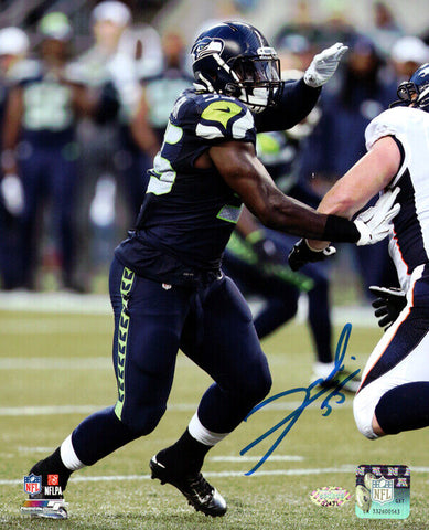 FRANK CLARK AUTOGRAPHED SIGNED 8X10 PHOTO SEATTLE SEAHAWKS MCS HOLO STOCK #94271