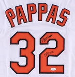 Milt Pappas Signed Baltimore Orioles Jersey 'NH 9-2-72' (JSA) Cubs, Reds, Braves