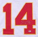 Sammy Watkins Signed Kansas City Chiefs Jersey (Beckett COA) #4 Overall Pk 2014