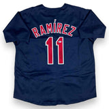 Jose Ramirez Autographed SIGNED Jersey - Navy - Beckett Authenticated