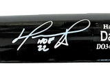 David Ortiz Boston Red Sox Signed HOF 22 Inscribed Marucci Game Model Bat BAS