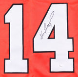 Ken Linseman Signed Philadelphia Flyers Jersey (JSA COA) Veteran NHL Center