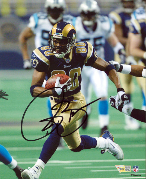 Rams Isaac Bruce Authentic Signed 8x10 Vertical Photo Autographed Fanatics