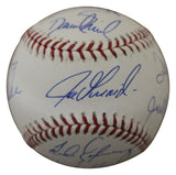 1993 Colorado Rockies Team Autographed/Signed OML Baseball 9 Sigs JSA 25642