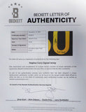 Warriors Stephen Curry Autographed Nike City Edition Jersey Chef Beckett AE08425