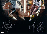 Michael Bennett Martellus Bennett Autographed Texas A&M 16x20 Photo- JSA W A