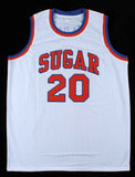 Micheal Ray Richardson Signed New York Knicks Custom "Sugar" Jersey (JSA COA)