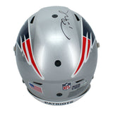 Tom Brady / Rob Gronkowski Autographed Authentic SpeedFlex Helmet Fanatics