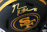 George Kittle Signed San Francisco 49ers Eclipse Mini Helmet - Beckett W Auth