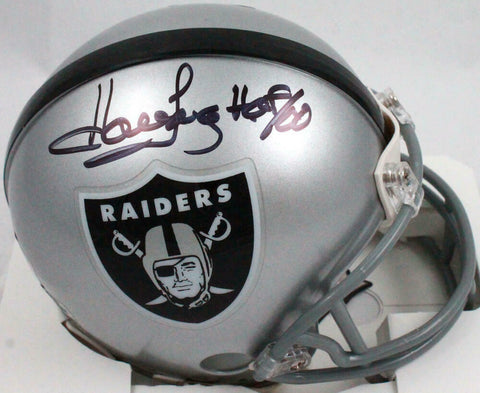 Howie Long Autographed Oakland Raiders Mini Helmet w/HOF-Beckett W Hologram