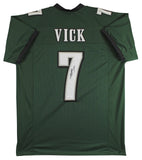 Michael Vick Authentic Signed Green Pro Style Jersey Autographed JSA Witness