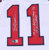 Bill Mueller Signed Red Sox Jersey (Beckett) 2xInsbd World Series & Battin Champ