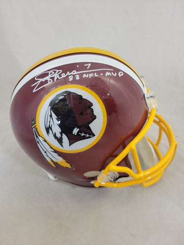 JOE THEISMANN SIGNED WASHINGTON REDKINS F/S VSR4 REPLICA HELMET BECKETT