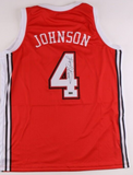 Larry Johnson Signed UNLV Running Rebels Jersey (CX by Steiner) #1 NBA Pick 1991