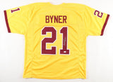 Earnest Byner Signed Washington Redskin Throwback Jersey (JSA COA) 2xPro Bowl RB