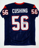 Brian Cushing Autographed Blue Pro Style Jersey- JSA Witnessed Authenticated