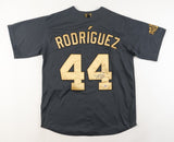 Julio Rodriguez Signed Seattle Mariners Nike Style Jersey (PSA) 2022 ROY O. F.