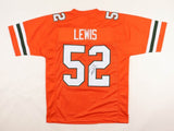 Ray Lewis Signed Miami Hurricanes Jersey (JSA) 13xPro Bowl Ravens Linebacker