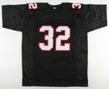 Jamal Anderson Signed Atlanta Falcons Jersey (Beckett COA) 1998 NFC Rushing Ldr