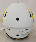 MARSHALL FAUL SIGNED RAMS FS LUNAR ECLIPSE SPEEDFLEX AUTHENTIC HELMET BECEKTT QR