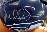 MALCOLM SMITH AUTOGRAPHED SIGNED SEAHAWKS FULL SIZE SB AUTH HELMET MVP MCS 72381