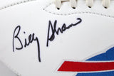 Billy Shaw Autographed Buffalo Bills Logo Football w/ HOF- TJS Auth *Black