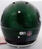 ZACH WILSON AUTOGRAPHED JETS GREEN FULL SIZE SPEED HELMET BECKETT QR 194727