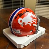 Randy Gradishar Autographed Signed Denver Broncos Throwback Mini Helmet Beckett