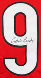 Shane Doan "Captain Coyote" Authentic Signed Red Pro Style Jersey BAS Witnessed