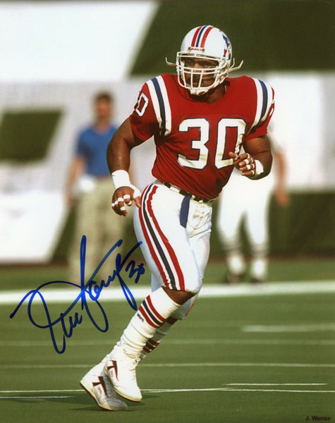 Mosi Tatupu New England Patriots Signed 8x10 Photo Patriots Alumni COA