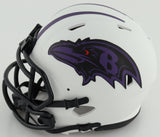 Todd Heap Signed Baltimore Ravens Lunar Eclipse Speed Mini Helmet (Beckett) T.E.